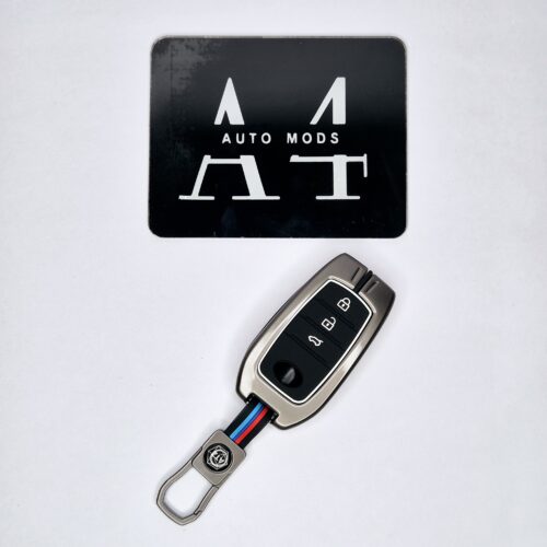 TOYOTA A3 Car Key Premium Case Metal & Silicone (Pack of 1)