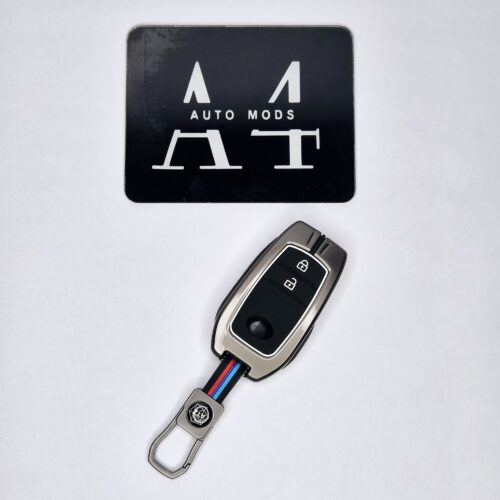 TOYOTA A2 Car Key Premium Case Metal & Silicone (Pack of 1)