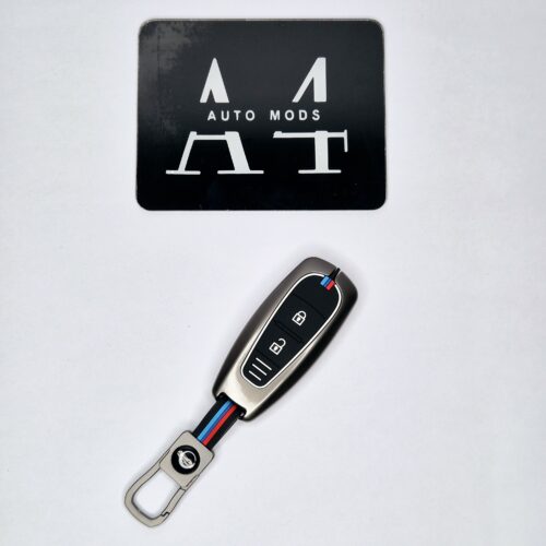 SUZUKI A3A Car Key Premium Case Metal & Silicone (Pack of 1)