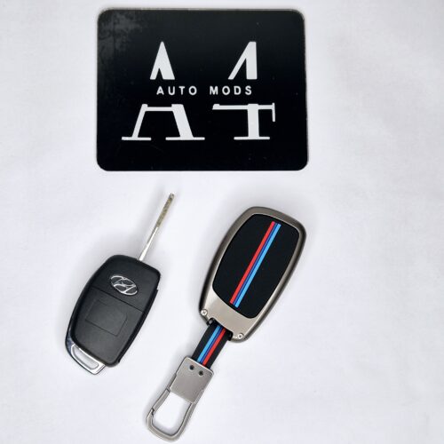 HYUNDAI F3A Car Key Premium Case Metal & Silicone (Pack of 1) - Image 3