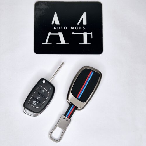 HYUNDAI F3A Car Key Premium Case Metal & Silicone (Pack of 1) - Image 4