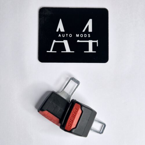 Car Seat Belt Metal & Dual Lock Premium Clip Buckle Safety Alarm Stopper (Pack of 2) - Image 3